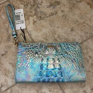 💕  Mermaid BRAHMIN - DAISY - WONDERLAND - AQUA BLUE IRIDESCENT - NWT